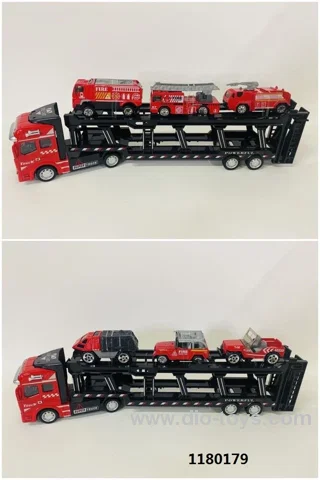1:50 ALLOY TRAILER WITH FIREFIGHTING*3 2 MIXED PACKS IN WINDOW BOX