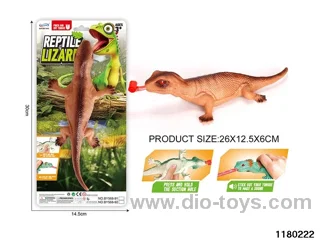 Vinyl Dinosaur Model（Pressing the tongue）