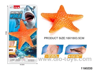 Vinyl starfish model（Pressing the tongue）