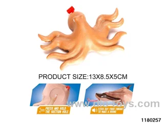 Vinyl Octopus Model（Pressing the tongue）