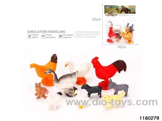 PVC Animal Models（10pcs）