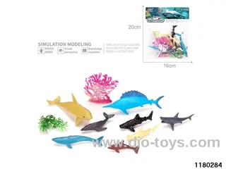 PVC marine animal model（10pcs）