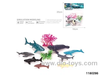 PVC marine animal model（10pcs）