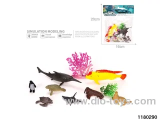 PVC marine animal model（10pcs）