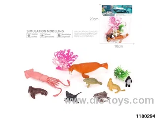 PVC marine animal model（10pcs）