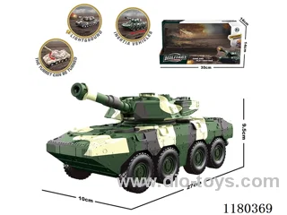 inertia armored car with light included 3*AG13