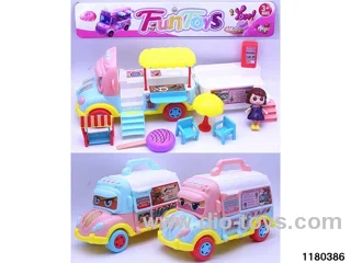 Tent Fast Food Cart Set