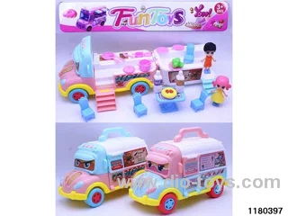 Fast food cart table and chair set