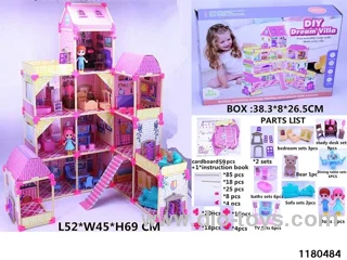 DIY Patchwork Big House Set 302PCS