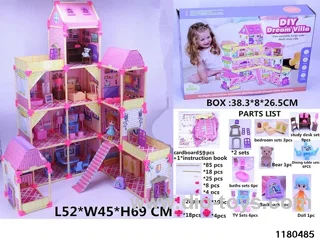 DIY Patchwork Big House Set 302PCS
