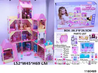 DIY Patchwork Big House Set 302PCS