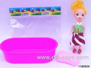 3 inch doll soap bath set