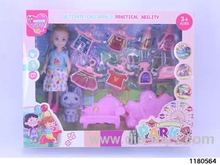 5 inch Barbie Clothesline Sofa Set