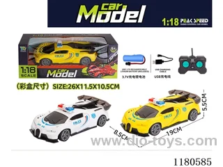 4ch rc car with 3D light included battery
