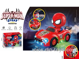 B/O Universal Vehicle (with Spray) Spiderman