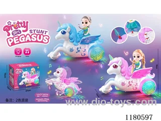 B/O Stunt Spinning (Unicorn) Princess