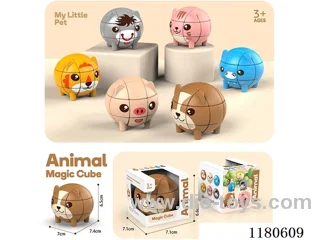 Animal Cube 6 Mixed