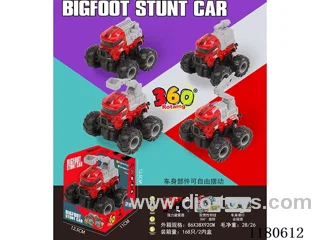 Dual Inertia Bigfoot Stunt Construction Vehicle (4 colors, 4 mixes)