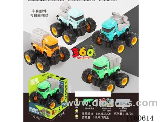 Dual Inertia Bigfoot Stunt Construction Vehicle (4 colors, 4 mixes)
