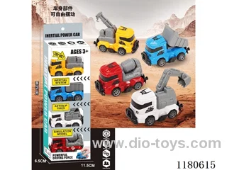 Solid Color Inertial Engineering Vehicle