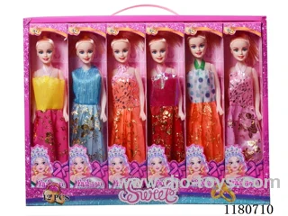 11.5 inch Barbie 12PCS