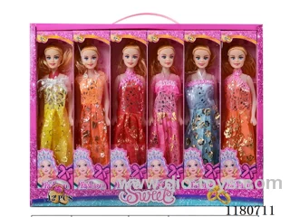 11.5 inch Barbie 12PCS
