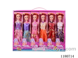 11.5 inch Barbie 12PCS