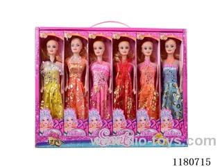 11.5 inch Barbie 12PCS