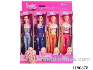 11.5 inch Barbie 12PCS