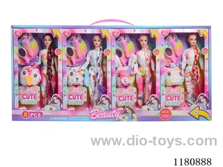 11.5 inch Barbie 8PCS