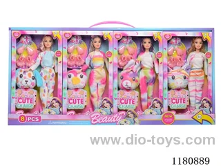 11.5 inch Barbie 8PCS