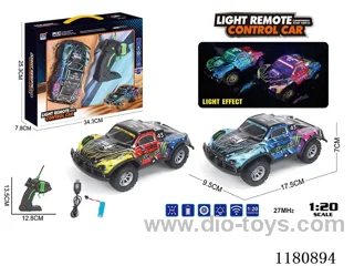 1:20 4ch rc car with light inclueded battery