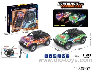 1:20 4ch rc car with light inclueded battery