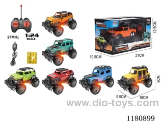 1:24 4ch rc car with light inclueded battery