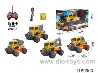 1:24 4ch rc car with light inclueded battery