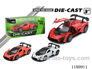 12CM Open Door McLaren alloy car pull back