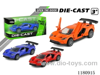 12CM Open Door Ford Alloy Car pull back
