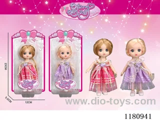 6 inch 17CM 12 joints doll