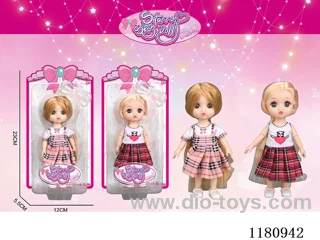 6 inch 17CM 12 joints doll