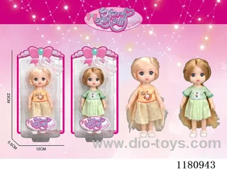 6 inch 17CM 12 joints doll