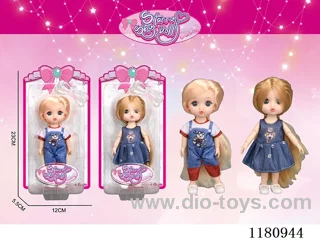 6 inch 17CM 12 joints doll