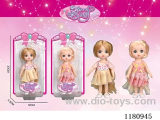 6 inch 17CM 12 joints doll