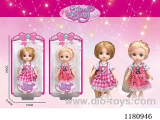 6 inch 17CM 12 joints doll