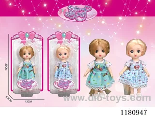 6 inch 17CM 12 joints doll