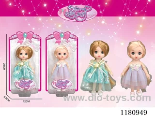 6 inch 17CM 12 joints doll