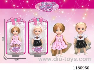 6 inch 17CM 12 joints doll