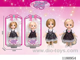 6 inch 17CM 12 joints doll