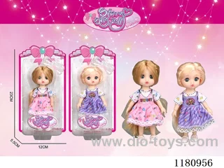 6 inch 17CM 12 joints doll