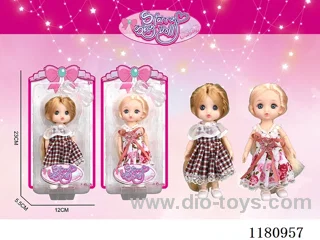 6 inch 17CM 12 joints doll