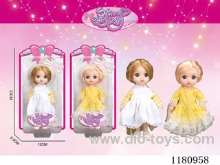 6 inch 17CM 12 joints doll
